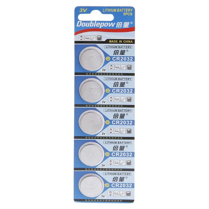 2019 New 5 Pcs 3V Lithium Coin Cells Button Battery Board ECR2032 CR2032 5004LC KCR2032 Intelligent Electronic
2019 New 5 Pcs 3V Lithium Coin Cells Button Battery Board ECR2032 CR2032 5004LC KCR2032 Intelligent Electronic