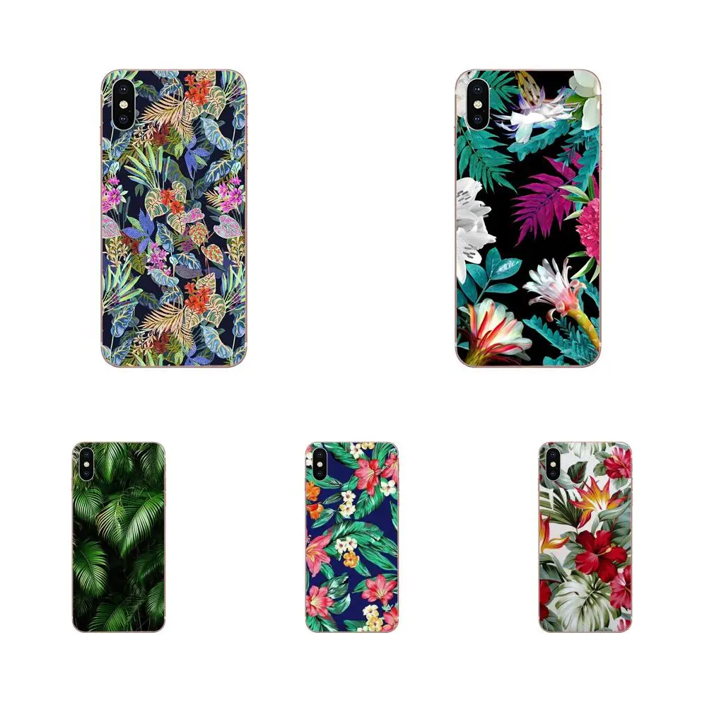 Tropical Plants Tree Flower Flamingo For Galaxy Alpha Note 10 Pro A10 A20 A20E A30 A40 A50 A60 A70 A80 A90 M10 M20 M30 M40 | Мобильные