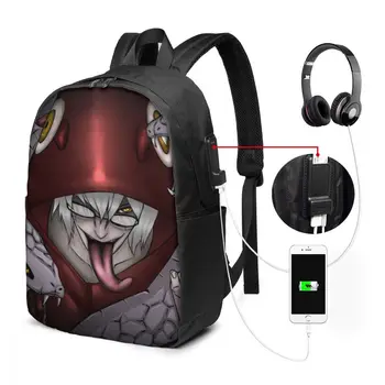 

Yakushi Kabuto Custom Japanese Anime Naruto Print Cartoon Image paiting USB Backpack 17 In