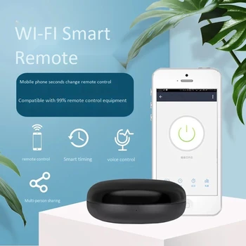 Smart WiFi Universal Infrared Remote Control for Android IOS System Work with Alexa Google Home IFTTT
Smart WiFi Universal Infrared Remote Control for Android IOS System Work with Alexa Google Home IFTTT