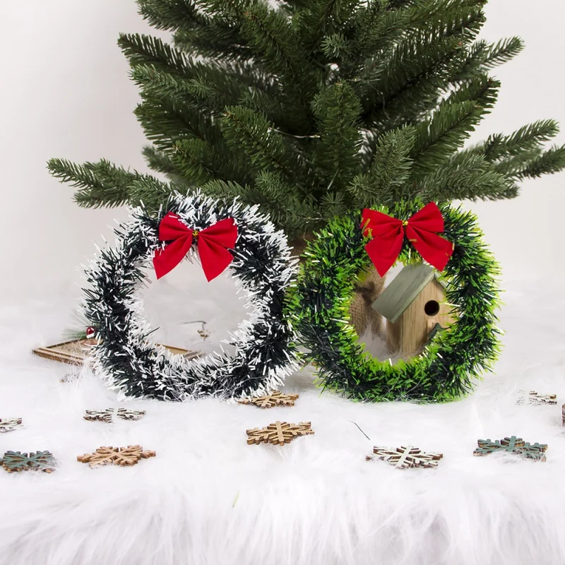 16CM Artificial Bow Garlands Wreath Door Hanging Window Holiday Wedding Party Christmas Decoration 
16CM Artificial Bow Garlands Wreath Door Hanging Window Holiday Wedding Party Christmas Decoration