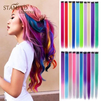 Stamped Glorious Long Straight One Clip Hair Extensions 20 Inches Clip In Humen Hair Extensions Synthetic Two Tone Fake Hair
Stamped Glorious Long Straight One Clip Hair Extensions 20 Inches Clip In Humen Hair Extensions Synthetic Two Tone Fake Hair