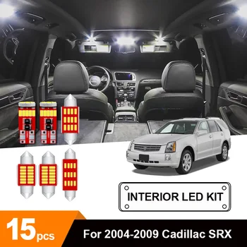 15pcs Bright Auto Interior LED Light Bulbs White Canbus Kit For 2004-2009 Cadillac SRX Map Dome Vanity Mirror Lamp 
15pcs Bright Auto Interior LED Light Bulbs White Canbus Kit For 2004-2009 Cadillac SRX Map Dome Vanity Mirror Lamp