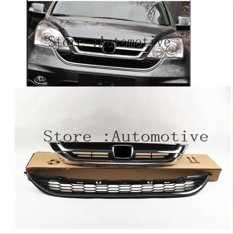 with LOGO For CR-V 2010 2011 Front Bumper Upper Grille Lower Grill For Honda CRV Black Chrome ABS Plastic Auto Car
with LOGO For CR-V 2010 2011 Front Bumper Upper Grille Lower Grill For Honda CRV Black Chrome ABS Plastic Auto Car