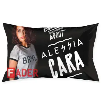 Alessia Cara Fashionable pillowcase and rectangular decorative pillowcase 20 "x30"
Alessia Cara Fashionable pillowcase and rectangular decorative pillowcase 20 "x30"