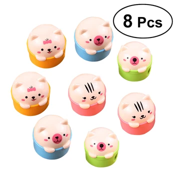 8PCS/Pack Small Cat and Bear Cartoon Animal Creative Cute Two-Holes Pencil Sharpeners for Kids Children (Random Color)
8PCS/Pack Small Cat and Bear Cartoon Animal Creative Cute Two-Holes Pencil Sharpeners for Kids Children (Random Color)