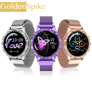 D18 IP67 Waterproof Smart Watch Women Lovely Bracelet Heart Rate Monitor Sleep Monitoring Smartwatch Connect IOS Android PK KW10
D18 IP67 Waterproof Smart Watch Women Lovely Bracelet Heart Rate Monitor Sleep Monitoring Smartwatch Connect IOS Android PK KW10
