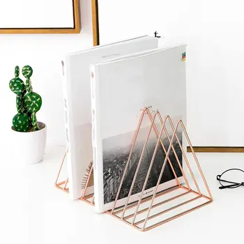 Nordic Style Ornaments Triangle Rose Gold Book Stand Metal Telescopic Folding Bookshelf Magazine Rack
Nordic Style Ornaments Triangle Rose Gold Book Stand Metal Telescopic Folding Bookshelf Magazine Rack