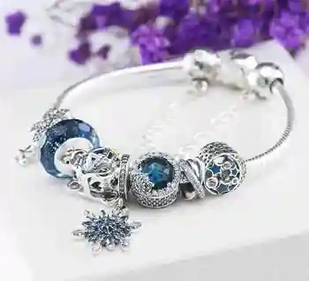 100% 925 new sterling silver 1:1 genuine glamour night and glitter snowflake bracelet set elegant temperament set
100% 925 new sterling silver 1:1 genuine glamour night and glitter snowflake bracelet set elegant temperament set