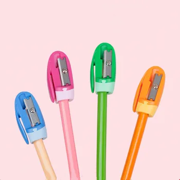 Pen Cap Mini Pencil Sharpener Cute Candy Color Children Pen Sharpener Notebook Pencil Clip Cutter Office Stationery Pens Knife
Pen Cap Mini Pencil Sharpener Cute Candy Color Children Pen Sharpener Notebook Pencil Clip Cutter Office Stationery Pens Knife