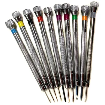 Professional Screwdriver Kit By for Watches, Glasses and Accessories: (10Pc Tool Set) - to Adjust, Remove, Replace and Repair -
Professional Screwdriver Kit By for Watches, Glasses and Accessories: (10Pc Tool Set) - to Adjust, Remove, Replace and Repair -