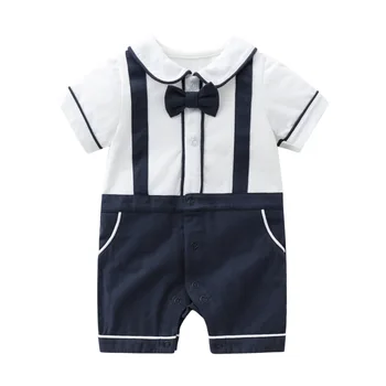 Baby Rompers Cotton Newborn Bebes Boys Jumpsuits Clothes Fashion Summer Gentlemen Style Infant Kids Boys Overalls Outfits 0-24M
Baby Rompers Cotton Newborn Bebes Boys Jumpsuits Clothes Fashion Summer Gentlemen Style Infant Kids Boys Overalls Outfits 0-24M