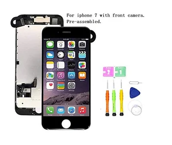 LCD Display Touch Screen Digitizer Replacement Full Assembly for i7 (4.7 inch) with Free Tools Kit
LCD Display Touch Screen Digitizer Replacement Full Assembly for i7 (4.7 inch) with Free Tools Kit