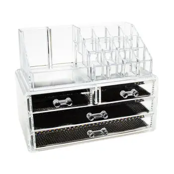 Portable Transparent Acrylic Cosmetic Organizer Drawer Makeup Case Storage Insert Holder Box Make Up Jewelery Display Rack
Portable Transparent Acrylic Cosmetic Organizer Drawer Makeup Case Storage Insert Holder Box Make Up Jewelery Display Rack