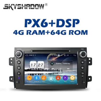 PX6 Car DVD Player DSP TDA7851 Android 9.0 4GB + 64GB GPS Map RDS Radio wifi Bluetooth 5.0 For SUZUKI SX4 2006 -2010 2011 2012
PX6 Car DVD Player DSP TDA7851 Android 9.0 4GB + 64GB GPS Map RDS Radio wifi Bluetooth 5.0 For SUZUKI SX4 2006 -2010 2011 2012