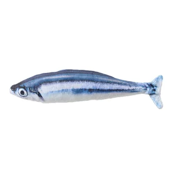 New Interactive cat toy Cat Mint Play Fish Shape Plush Toys Coated with Catnip Grass for Pet Kitten 20cm(Saury)
New Interactive cat toy Cat Mint Play Fish Shape Plush Toys Coated with Catnip Grass for Pet Kitten 20cm(Saury)