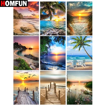 HOMFUN 3D Diamond Painting "Dusk bridge scenery" DIY Full Rhinestones Drill Cross-stitch Kits Square Round Diamond Embroidery
HOMFUN 3D Diamond Painting "Dusk bridge scenery" DIY Full Rhinestones Drill Cross-stitch Kits Square Round Diamond Embroidery