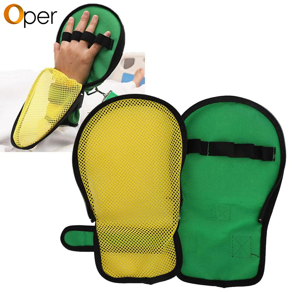 Medical Finger Fixed Safety Control Gloves Harm Restraints Patient Constraints Hand Infection Protectors Prevent Restraint Strap
Medical Finger Fixed Safety Control Gloves Harm Restraints Patient Constraints Hand Infection Protectors Prevent Restraint Strap