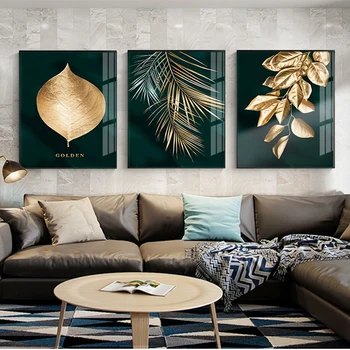 Gold Leaf Canvas Abstract Painting, Wall Art Poster and Print Decorative Pictures for Living Room Nordic Cuadros Home Decor
Gold Leaf Canvas Abstract Painting, Wall Art Poster and Print Decorative Pictures for Living Room Nordic Cuadros Home Decor