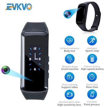 EVKVO HD Mini Smart Bluetooth Outdoor Sports Photography Bracelet Wristband Sport Recording Touch Button Watch DV Camera
EVKVO HD Mini Smart Bluetooth Outdoor Sports Photography Bracelet Wristband Sport Recording Touch Button Watch DV Camera