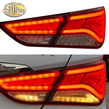 Rear Fog Lamp + Brake Light + Reverse Light + Dynamic Turn Signal Car LED Tail Light Taillight For Hyundai Sonata 2009 - 2015 
Rear Fog Lamp + Brake Light + Reverse Light + Dynamic Turn Signal Car LED Tail Light Taillight For Hyundai Sonata 2009 - 2015