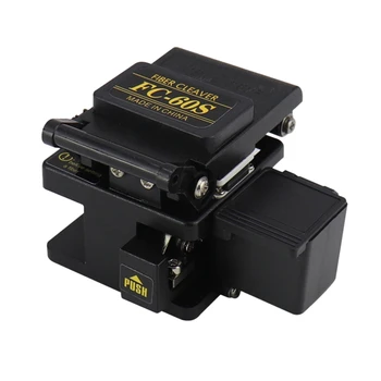 FC-60S Optical Fiber Cutting Machine, High-Precision Cutting, All-Metal Material, Automatic Cutting Back
FC-60S Optical Fiber Cutting Machine, High-Precision Cutting, All-Metal Material, Automatic Cutting Back