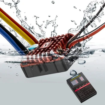 2PCS Hobbywing QuicRun 1080 Waterproof Brushed 80A ESC + Program Card For 1:10 1/8 WP Crawler Designed for climbing Cars
2PCS Hobbywing QuicRun 1080 Waterproof Brushed 80A ESC + Program Card For 1:10 1/8 WP Crawler Designed for climbing Cars