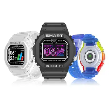 IP68 Waterproof Sports Bluetooth Smart Bracelet Heart Rate Sleep Monitoring Motion Track Multifunctional Silicone Smart Watch
IP68 Waterproof Sports Bluetooth Smart Bracelet Heart Rate Sleep Monitoring Motion Track Multifunctional Silicone Smart Watch