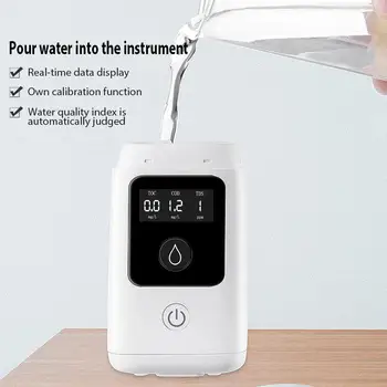 Durable Water Spectral Detection Detector Spectrum Suspended Matter Water Quality Tool Water Quality Detector White 200mAH Home
Durable Water Spectral Detection Detector Spectrum Suspended Matter Water Quality Tool Water Quality Detector White 200mAH Home