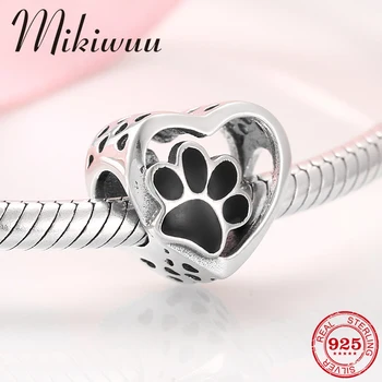 Hot 925 Sterling Silver Charm Animal Footprint Dog claws heart Beads Fit Original Mikiwuu charm beads Bracelet Jewelry Making
Hot 925 Sterling Silver Charm Animal Footprint Dog claws heart Beads Fit Original Mikiwuu charm beads Bracelet Jewelry Making