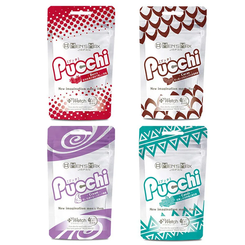 Мастурбатор с самолубрикацией MensMax Pucchi Candy 6.5 см, белый УТ-00003420 - MensMax - Мастурбаторы не требующие смазки - Купить