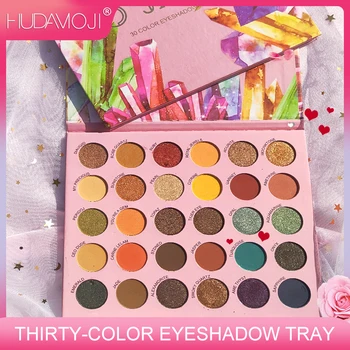 HUDAMOJI 30 Colors matte eyeshadow pallete Glitter Highlighter Shimmer eye shadow makeup Pigment eyeshadow palette sombras TSLM1 
HUDAMOJI 30 Colors matte eyeshadow pallete Glitter Highlighter Shimmer eye shadow makeup Pigment eyeshadow palette sombras TSLM1
