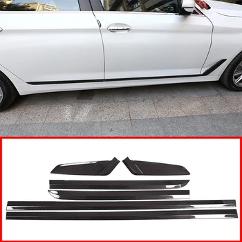 6pcs Car-styling Body Side Door Decoration Strip Cover Trim Carbon Fiber ABS For BMW 5 Series G30 2017-2020 Exterior Accessories
6pcs Car-styling Body Side Door Decoration Strip Cover Trim Carbon Fiber ABS For BMW 5 Series G30 2017-2020 Exterior Accessories