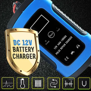 12V 6A Auto Motorcycle LCD Smart Fast Car Battery Charger for Lead-Acid AGM GEL Batteries Intelligent Charging 12 V Volt 6 A AMP
12V 6A Auto Motorcycle LCD Smart Fast Car Battery Charger for Lead-Acid AGM GEL Batteries Intelligent Charging 12 V Volt 6 A AMP