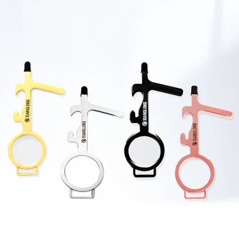 10PCS EDC Non-contact Door Opener Portable Door Handles Contactless Touch Free Key Copper Keychain NO Touch Brass Key
10PCS EDC Non-contact Door Opener Portable Door Handles Contactless Touch Free Key Copper Keychain NO Touch Brass Key