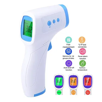 LCD IR Non-contact Forehead Forehead Thermometer Digital Infrared Body Temporal Meter with Fever Alarm термометр уличный
LCD IR Non-contact Forehead Forehead Thermometer Digital Infrared Body Temporal Meter with Fever Alarm термометр уличный