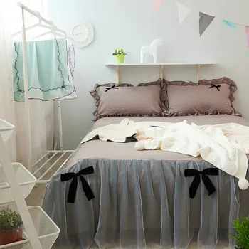 Cotton Bed Skirt Bedspread Lace Edge Lotus Leaf Lace Yarn Dustproof Bed Sheet bedding set comforter bedding sets
Cotton Bed Skirt Bedspread Lace Edge Lotus Leaf Lace Yarn Dustproof Bed Sheet bedding set comforter bedding sets