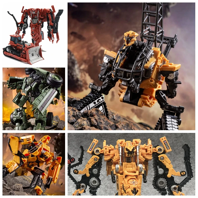 AOYI SS Transformation Devastator Overload Roaring Rampage Hook Yellow Bulldozer Action FIgure Robot Toys With Box
AOYI SS Transformation Devastator Overload Roaring Rampage Hook Yellow Bulldozer Action FIgure Robot Toys With Box