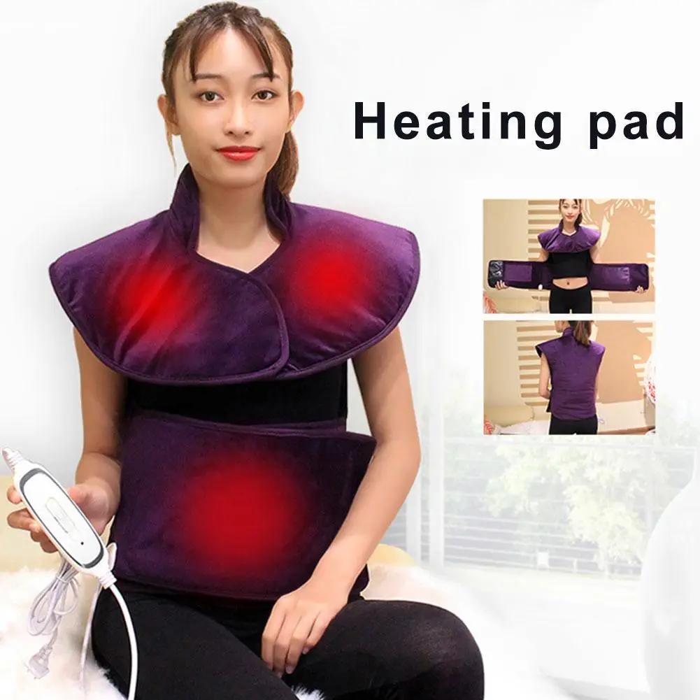 Heating Pad For Neck Shoulder Back With 3 Temperature Steps Fast Heating Technology Automatic Switch-off Heating Pads Body Care
Heating Pad For Neck Shoulder Back With 3 Temperature Steps Fast Heating Technology Automatic Switch-off Heating Pads Body Care