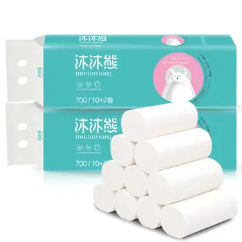 Household Tissue Rolling Paper 4-layer Smooth Soft Thickened Bathroom Toilet Napkin Paper Towel Coreless Roll Paper 12 Rolls
Household Tissue Rolling Paper 4-layer Smooth Soft Thickened Bathroom Toilet Napkin Paper Towel Coreless Roll Paper 12 Rolls