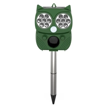Garden Solar Powered Ultrasonic Animal Repeller Outdoor Cat Dog Fox Animal Dispeller Deterrent Scarer Pest Control
Garden Solar Powered Ultrasonic Animal Repeller Outdoor Cat Dog Fox Animal Dispeller Deterrent Scarer Pest Control