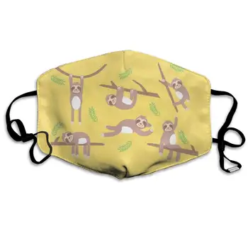 Muindancer Dust Mask, Sloth On The Branch Face Mask with Adjustable Earloops Breathable Reusable Outdoor Mouth Cover for Adults
Muindancer Dust Mask, Sloth On The Branch Face Mask with Adjustable Earloops Breathable Reusable Outdoor Mouth Cover for Adults
