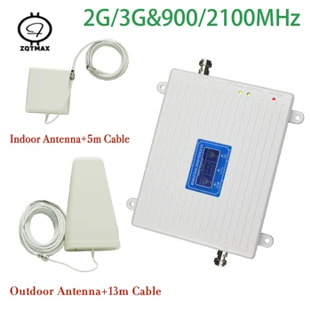 

GSM 2G 3G Repeater Dual Band GSM900 WCDMA 2100 Cellular Signal Booster Cellphone Amplifier 900mhz 2100mhz mobile UMTS Repeater