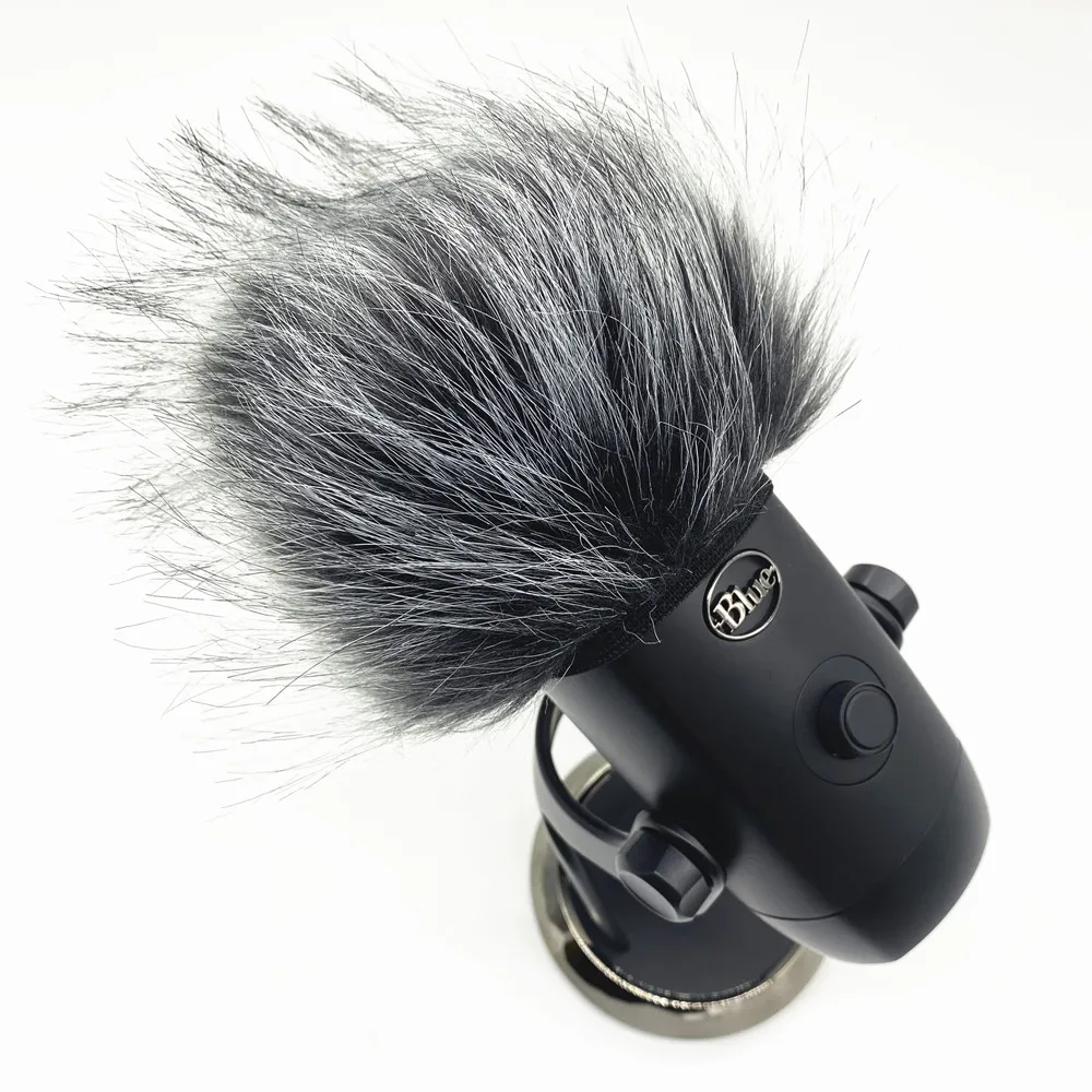 Blue Mantis Dead Cat Outdoor Artifical Furry Windscreen Microphone for Blue Yeti X With Sponge Mic Cover Windproof Foam 
Blue Mantis Dead Cat Outdoor Artifical Furry Windscreen Microphone for Blue Yeti X With Sponge Mic Cover Windproof Foam