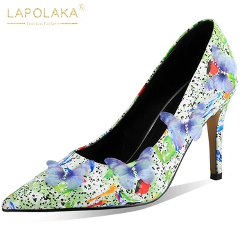 LAPOLAKA New Arrivals Thin High Heeled women's Shoes Woman Kid Suede Leather Pointed Toe Slip On Office Lady Party Pumps
LAPOLAKA New Arrivals Thin High Heeled women's Shoes Woman Kid Suede Leather Pointed Toe Slip On Office Lady Party Pumps