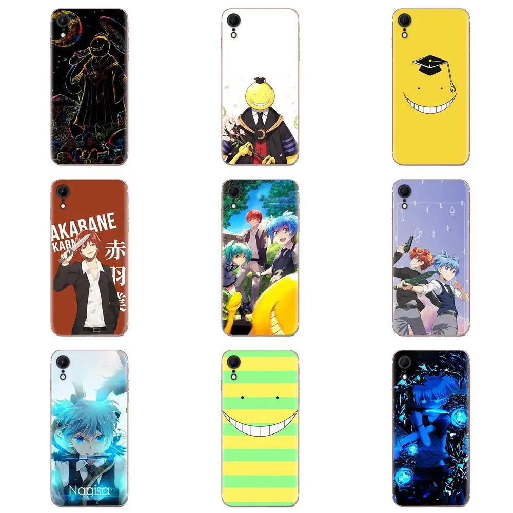 Фото Модный чехол из ТПУ для Apple iPhone 11 Pro X XS Max XR 4 4S 5 5C 5S SE SE2 6 6S 7 8 Plus Ansatsu Kyoushitsu | Мобильные