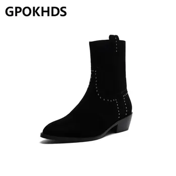 GPOKHDS 2021 women ankle boots soft kid suede rivet winter short plush zippers pointed toe high heels ankle boots party dress
GPOKHDS 2021 women ankle boots soft kid suede rivet winter short plush zippers pointed toe high heels ankle boots party dress