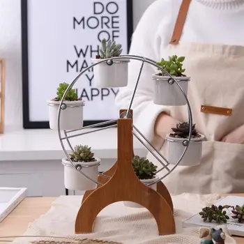 1Set Ferris Wheel Flower Pot Succulent Display Stand Flower Pot (Random Color)
1Set Ferris Wheel Flower Pot Succulent Display Stand Flower Pot (Random Color)