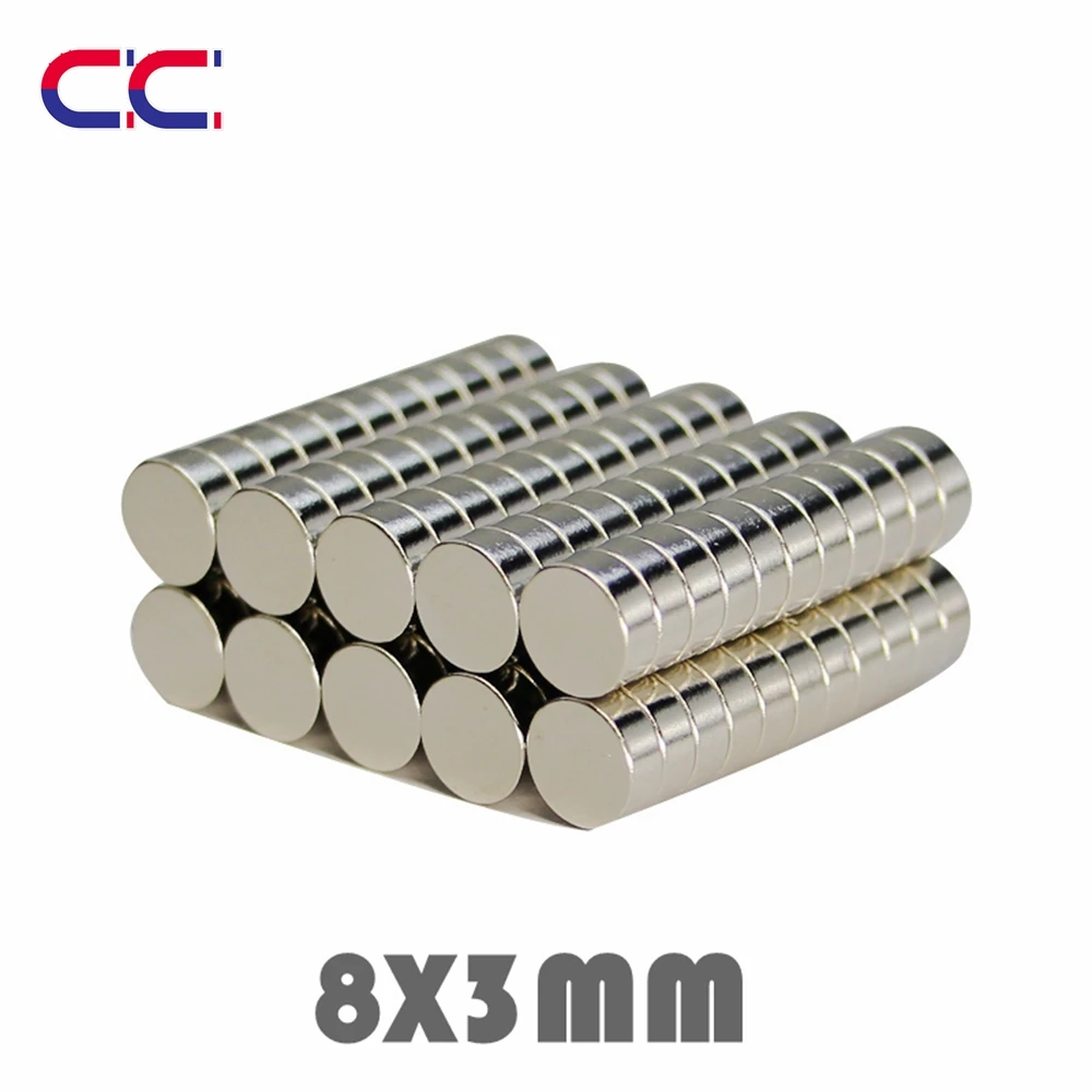 50/100pcs 8x3 mm Neodymium Magnet Strong Round Magnets N35 Disc 8*3 mm Search Magnet Rare Earth Magnets For Crafts 8mmx3mm
50/100pcs 8x3 mm Neodymium Magnet Strong Round Magnets N35 Disc 8*3 mm Search Magnet Rare Earth Magnets For Crafts 8mmx3mm