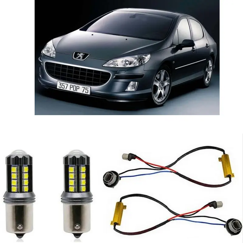 Fog lamps for PEUGEOT 407 6D Saloon Stop lamp Reverse Back up bulb Front Rear Turn Signal error free 2pc
Fog lamps for PEUGEOT 407 6D Saloon Stop lamp Reverse Back up bulb Front Rear Turn Signal error free 2pc
